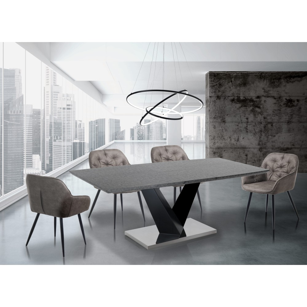 Valy extendable table by Tomasucci available in three finishes