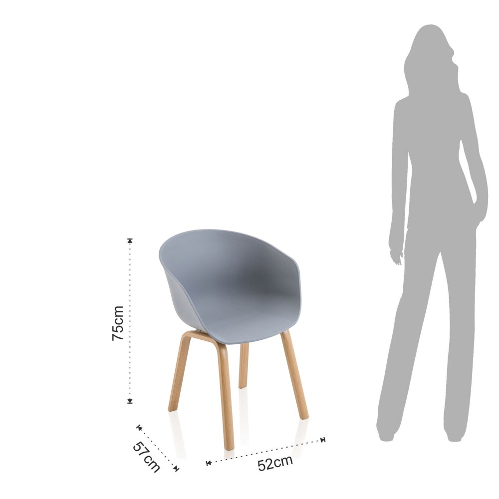 Tomasucci Moderner und Design-Stuhl Mork | kasa-store