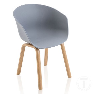 Tomasucci Cadeira Mork moderna e de design | kasa-store