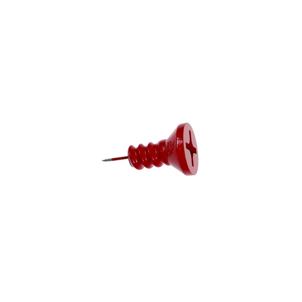 Wall hanger screw measures cm L 7 x D 9 x H 7. Resin worked by hand. Maximum load 3 kg.