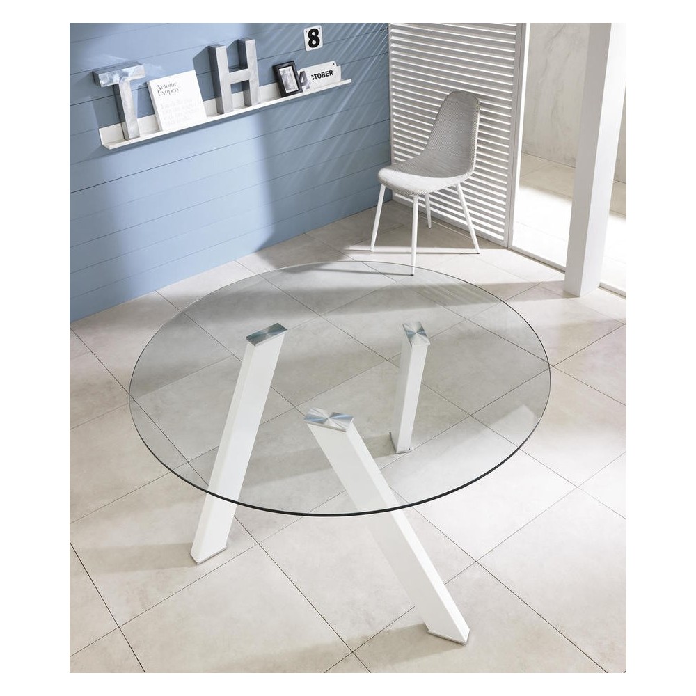 stones rondo 'white kitchen table