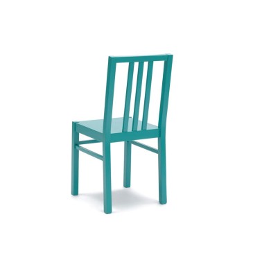 chaise pierres mina turquoise derrière