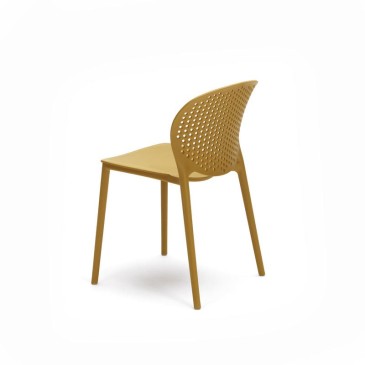 stones spot mustard chair