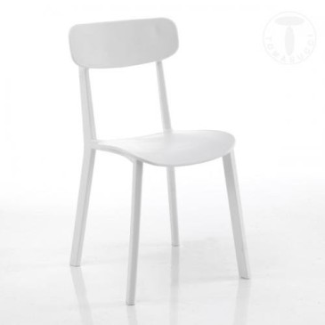Tomasucci Stockholm Set aus 4 Vintage-Stühlen für drinnen und draußen