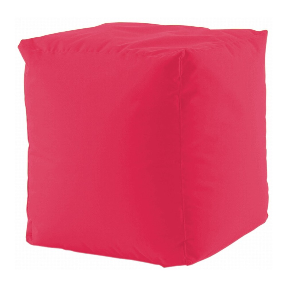 Puf saco Cube impermeable para exterior con tejido city of the world