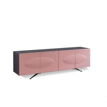 stenen maagd roze tv-meubel