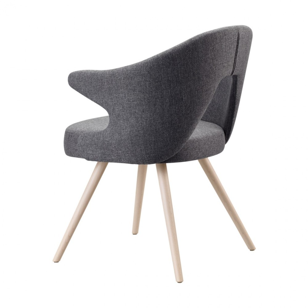 Sie Sessel von Scab Design graue Rückenlehne