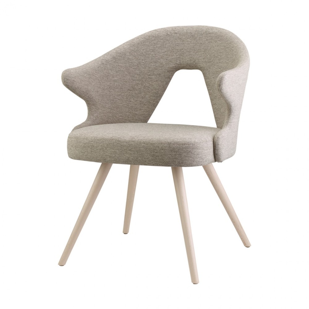 You Scab Design armchair light gray front