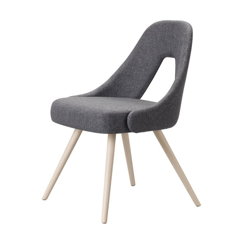 Chaise Me Scab Design assise grise