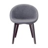 Natural Giulia Pop scab gray front armchair