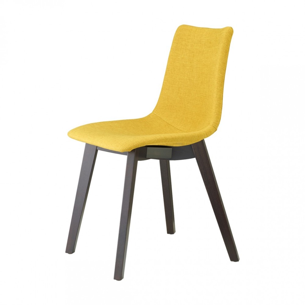 Natural Zebra Pop yellow scab chair with seat