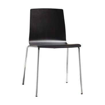 Scab Design Alice Wood stol 100% tillverkad i Italien | kasa-store