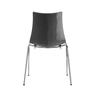Scab Design Zebra Bicolor stol tillverkad i Italien | kasa-store