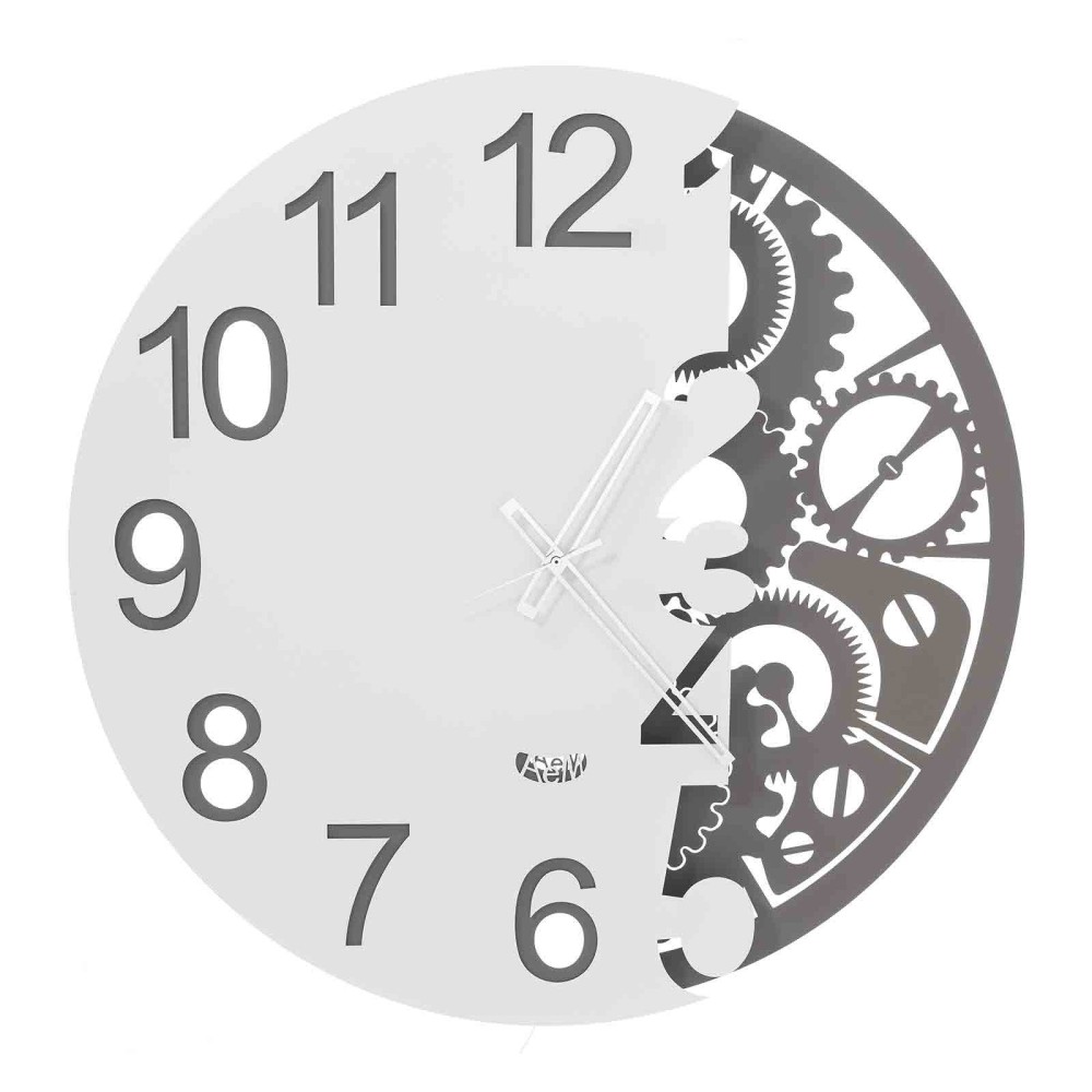 Horloge murale complète Meccano disponible en deux finitions différentes