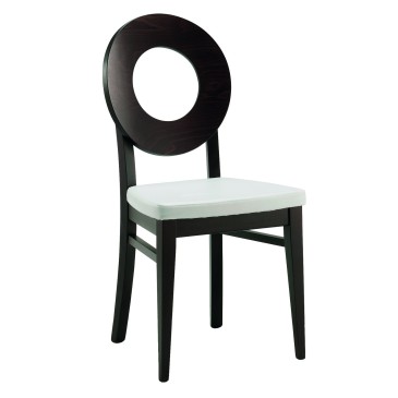 Dea massief houten stoel met of zonder armleuningen | kasa-store
