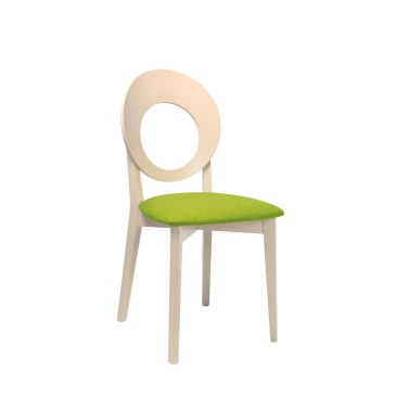 Moderne design massivt træ eggy stol | kasa-store