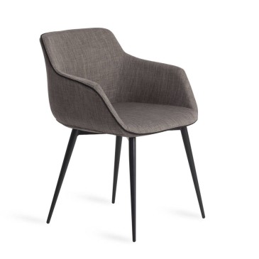 cerdá seville armchair with steel structure