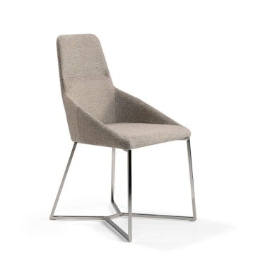 silla cerda ibiza con estructura de acero