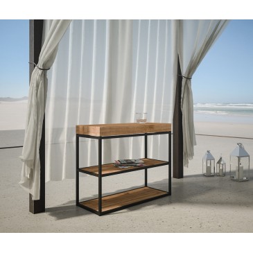 itamoby camelia dark ambient console table