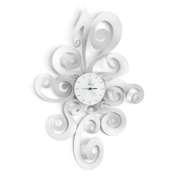 Horloge Noemi par Arti e Mestieri blanc