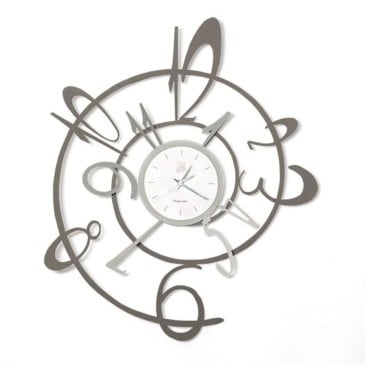 Neue George Uhr von Arti e Mestieri Schiefer und Aluminium