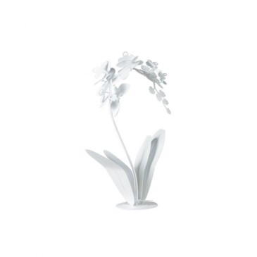 Tableau Orchidée des Arti e Mestieri blanc