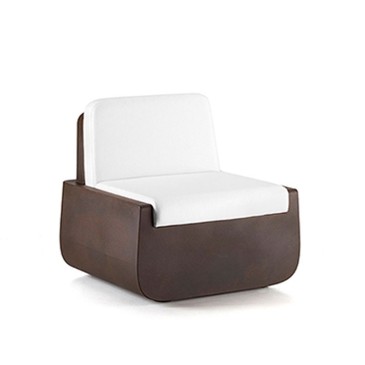 Outdoor-Sessel Bold Armchair von Plust aus Polyethylen
