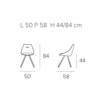 Bilbao chair by Target Point data sheet