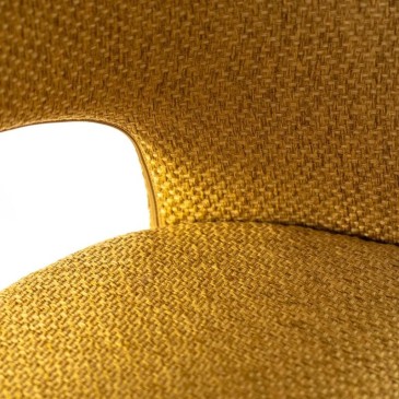 stones greta yellow corner chair