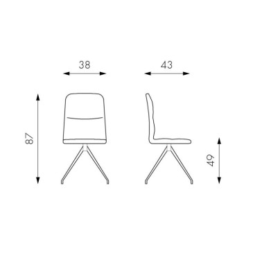 stones chair alba dimensions