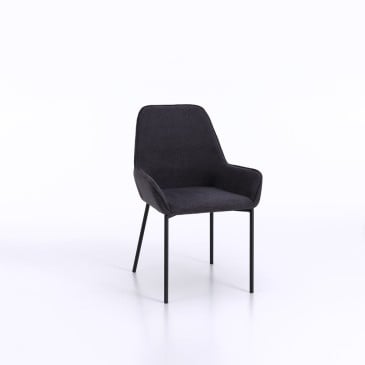 kasa-store allison dark gray chair
