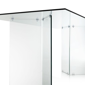 kasa-store Lory glass table base