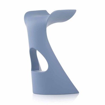 Koncord stool by Slide for indoor and outdoor in polyethylene made in Italy