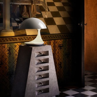 Cobra table lamp by Martinelli Luce