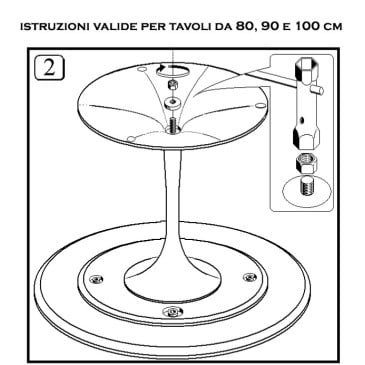 Re-edition of the Tulip Table by