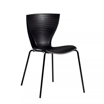 Hoplà modern chair by Slide available in two finishes