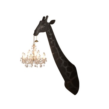 Giraffe in Love wall lamp by Qeeboo