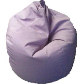 Fauteuil pouf bag en 80% coton et 20% polyester avec sphères internes en polystyrène. Entièrement amovible