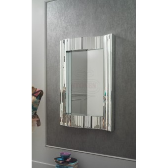 Stones mirror 16 with wavy structure suitable for modern and luxury environments