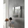 18 Stones mirror with mirrored and scaled frame to give movement to your furnishings