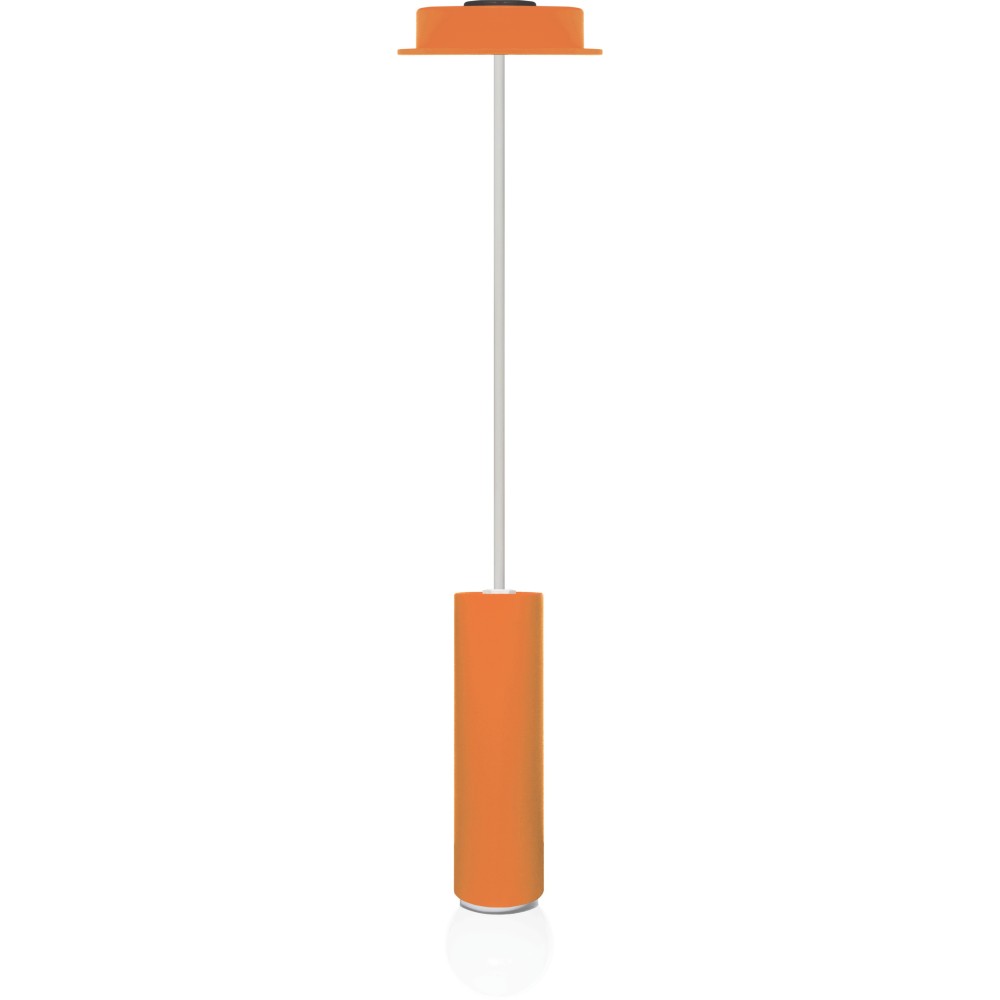 Hängelampe in Rundrohrdurchmesser 5 cm mit Lampe E 27 nicht im Lieferumfang enthalten