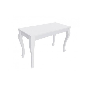 Paolina Fixed or Extendable Console with laminated top and wooden legs