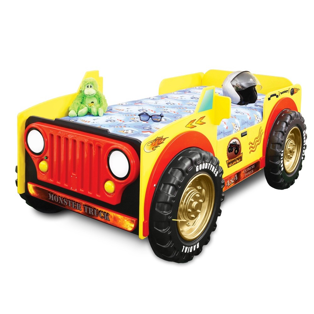 Lit pour enfant monster truck en mdf for Arredamento online shop