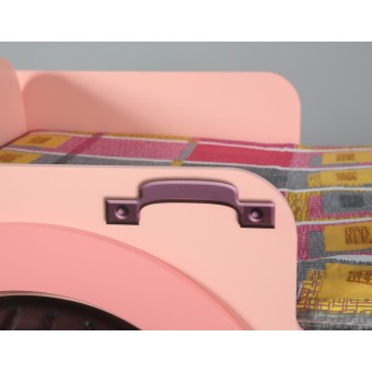 plastiko letto jeep rosa maniglia