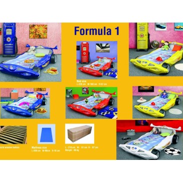 plastiko bed F1 kleuren