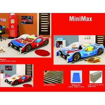 Mini Max cot in mdf for children's bedrooms