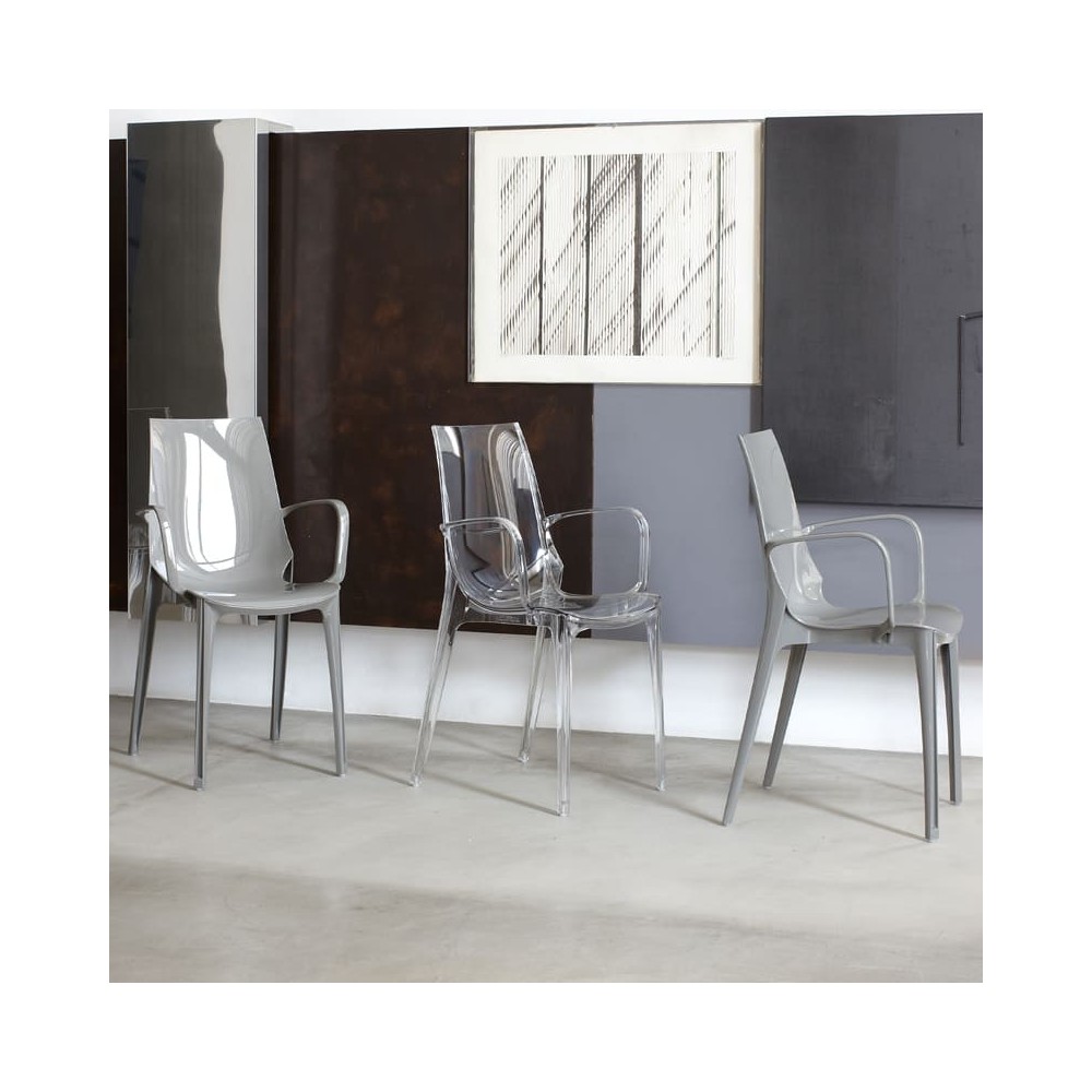 Polycarbonate Vanity Chair With, Folding Vanity Chair