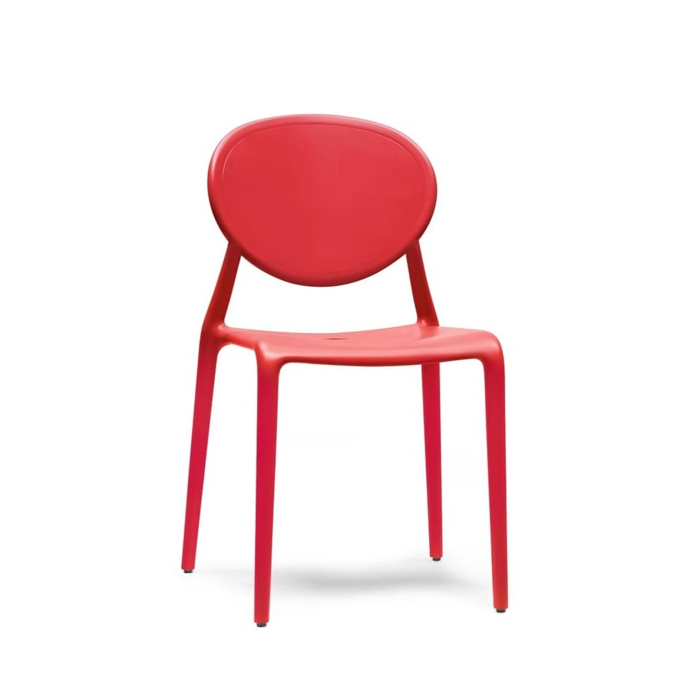 Chaise rouge Gio Scab