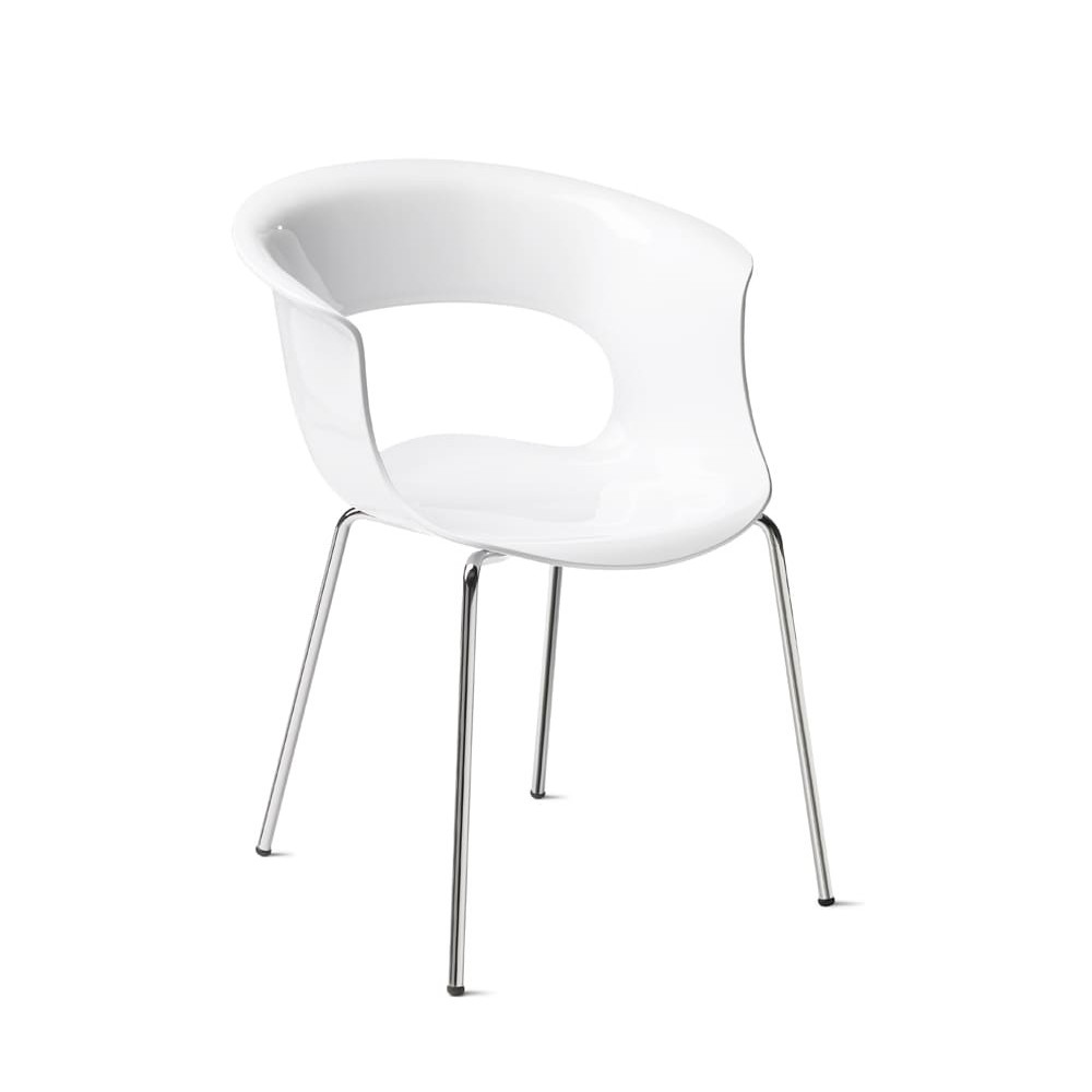Fauteuil Miss B Antishock scab blanc