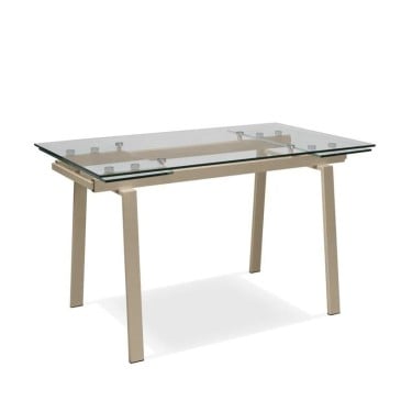 stones table Tommy Dove gris